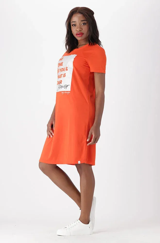 Koko T Shirt Dress _ 150324 _ Orange sold by Dunns product image thumbnail 5
