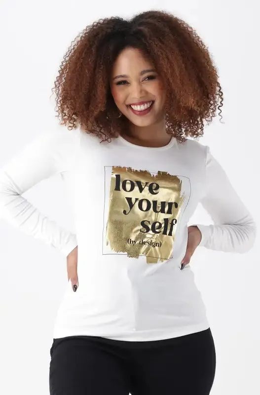 Cleo Crew Neck Tee _ 148068 _ White sold by Dunns