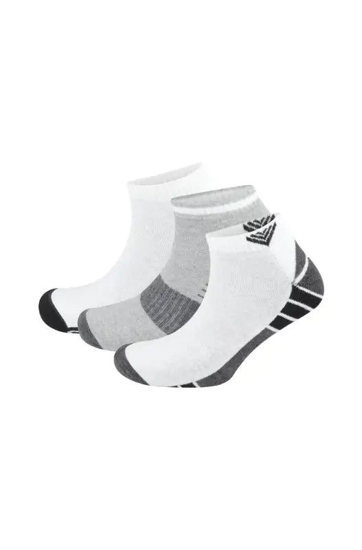 Roan Trainer Socks - 3 Pack _ 136182 _ White sold by Dunns product image thumbnail 2