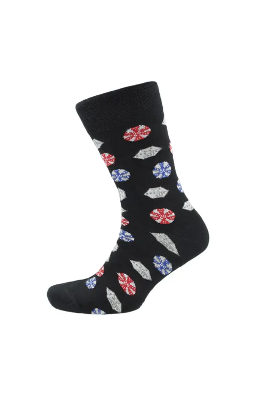 Poker Single Socks _ 146660 _ Black sold by Dunns