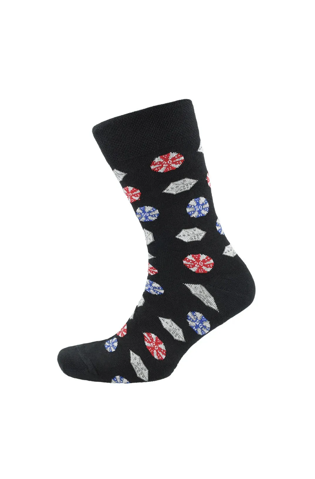 Poker Single Socks _ 146660 _ Black sold by Dunns