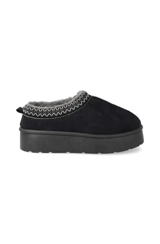 Honey Platform Slip On _ 149327 _ Black sold by Dunns