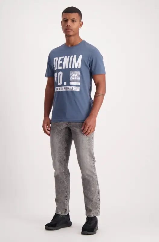 Lakewood Tee _ 138869 _ Blue sold by Dunns product image thumbnail 4