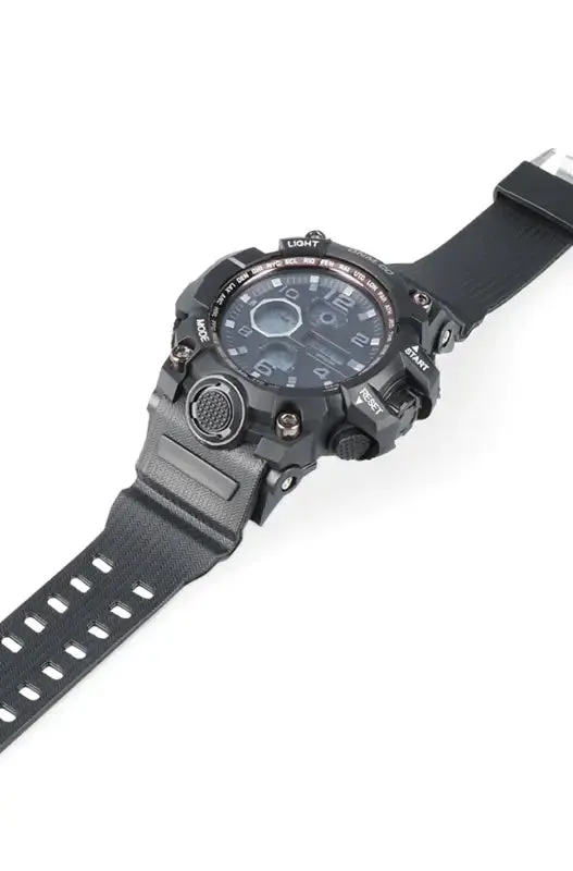 Adrian Digital Silicone Watch _ 144539 _ Black Wash sold by Dunns product image thumbnail 2