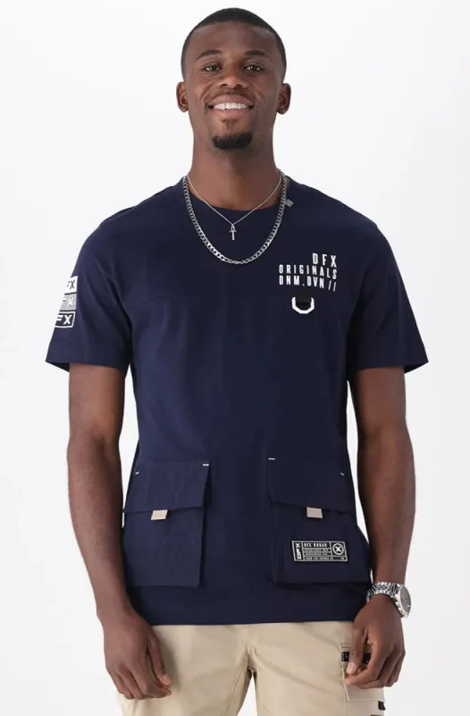 Monarch Tee _ 150876 _ Navy sold by Dunns