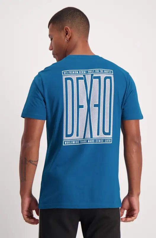 Providence Tee _ 136349 _ Teal sold by Dunns product image thumbnail 3