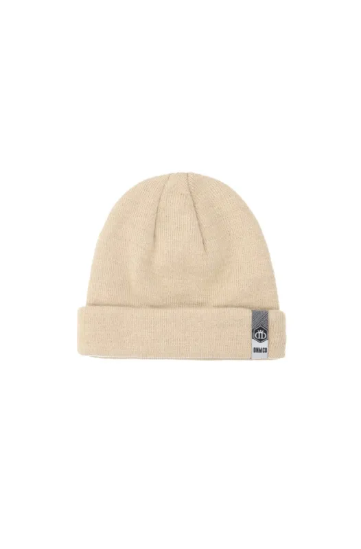 Travis Fisherman Beanie _ 148013 _ Stone sold by Dunns