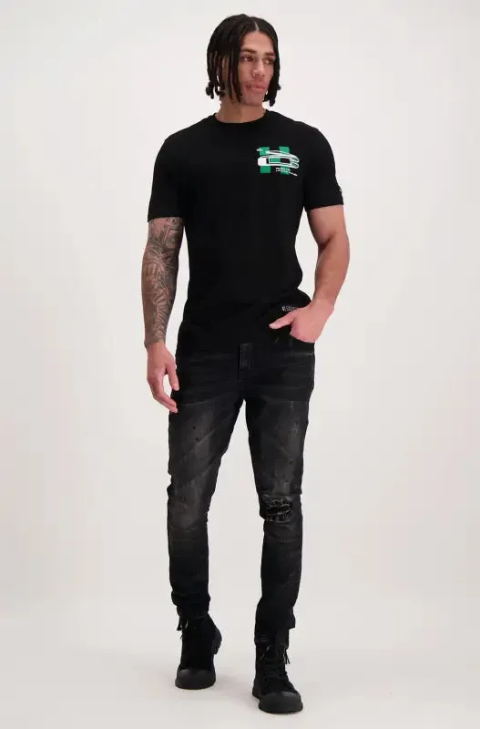 Loxion Kulca Branded Tee _ 140417 _ Black sold by Dunns product image thumbnail 4