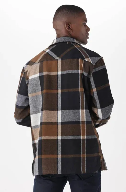 Baxter Check Melton Jacket _ 144860 _ Multi sold by Dunns product image thumbnail 3