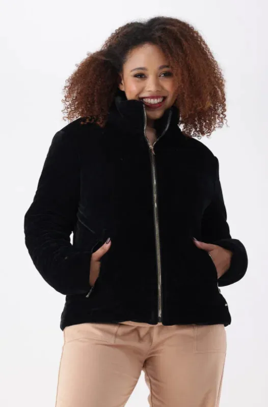 Kiara Puffer Jacket _ 144971 _ Black sold by Dunns