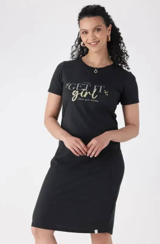 Zienna Bodycon Dress _ 144201 _ Black sold by Dunns