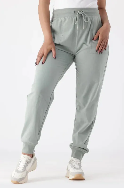 South Side Fleece Jogger _ 145456 _ Sage sold by Dunns