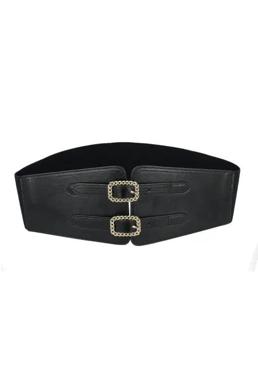 Jocy Elasticted Waist Belt _ 147945 _ Black sold by Dunns