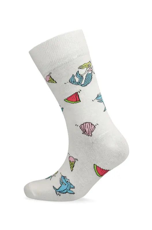 Tattoo Single Socks _ 140056 _ White sold by Dunns