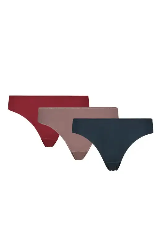 Annie Bikini - 3 Pack _ 140532 _ Navy sold by Dunns