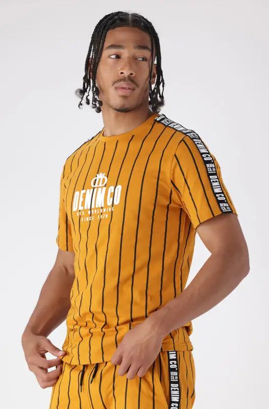 Charlestowne Tee _ 146417 _ Ocre sold by Dunns product image thumbnail 2