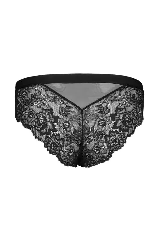 Velda Lace Brief _ 143080 _ Black sold by Dunns product image thumbnail 2