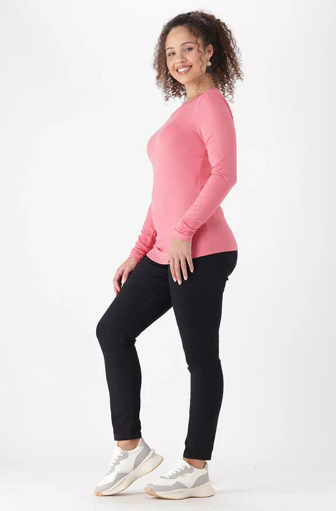 Cleo Crew Neck Tee _ 149121 _ Pink sold by Dunns product image thumbnail 5