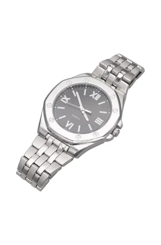 Tyson Statement Watch _ 149841 _ Silver sold by Dunns