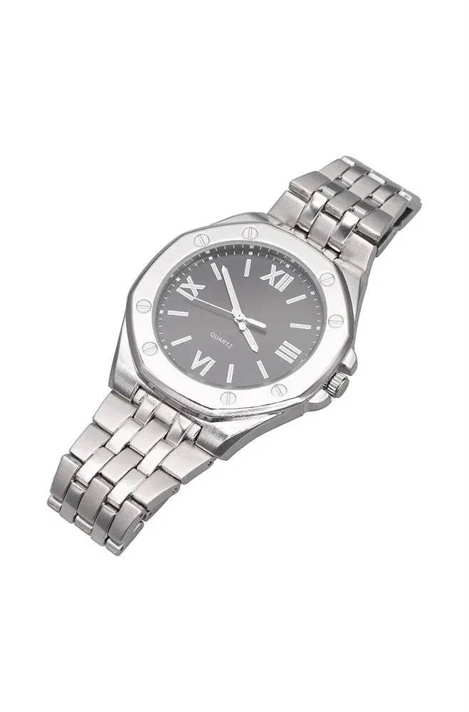 Tyson Statement Watch _ 149841 _ Silver sold by Dunns