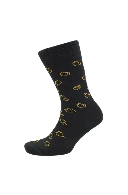 Boxing Single Socks _ 146652 _ Black sold by Dunns