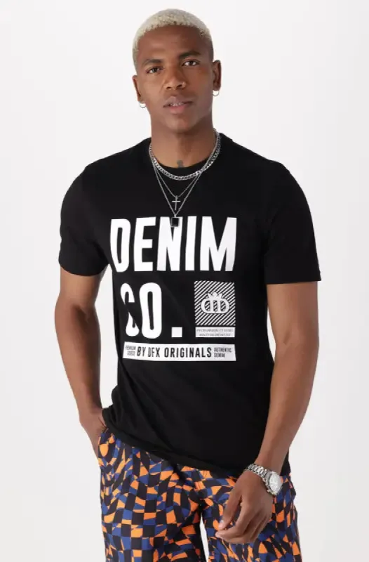 Lakewood Tee _ 140083 _ Black sold by Dunns