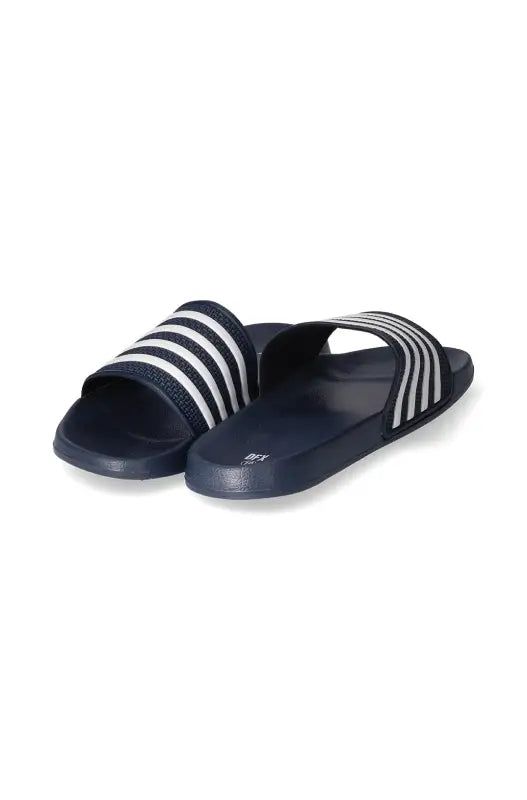 Lindo Strippy Slide _ 147667 _ Navy sold by Dunns product image thumbnail 2