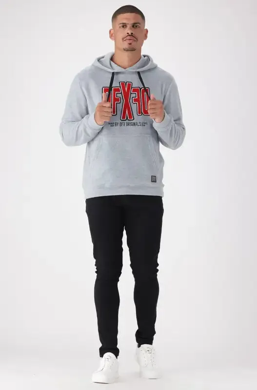 Gidley Hoodie _ 145553 _ Grey Mel sold by Dunns product image thumbnail 4