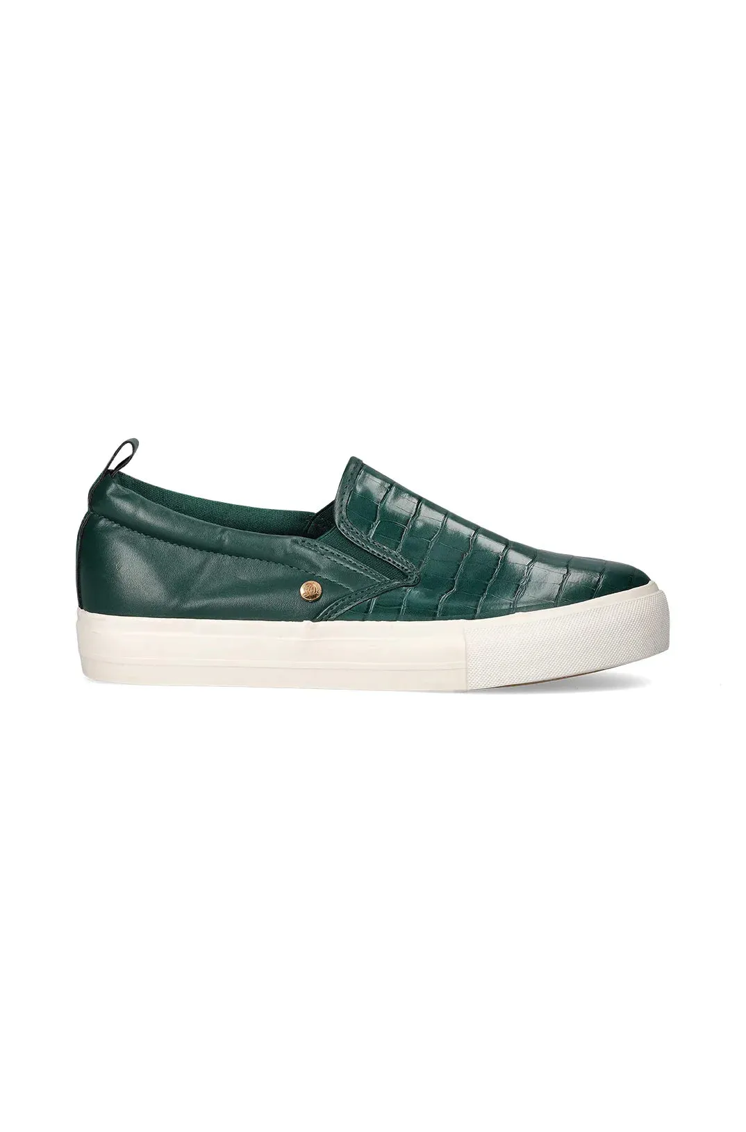 Jemima Gusset Slip On _ 137464 _ Emerald sold by Dunns product image thumbnail 4