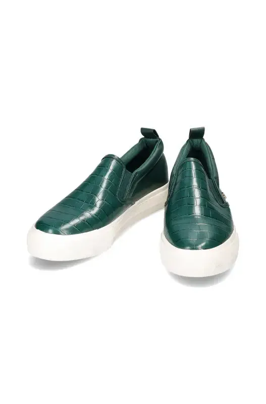 Jemima Gusset Slip On _ 137464 _ Emerald sold by Dunns product image thumbnail 2