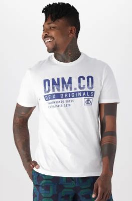 Junipero Tee _ 142813 _ White sold by Dunns