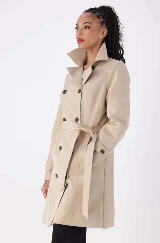 Eloise Trench Coat _ 144935 _ Stone sold by Dunns product image thumbnail 2