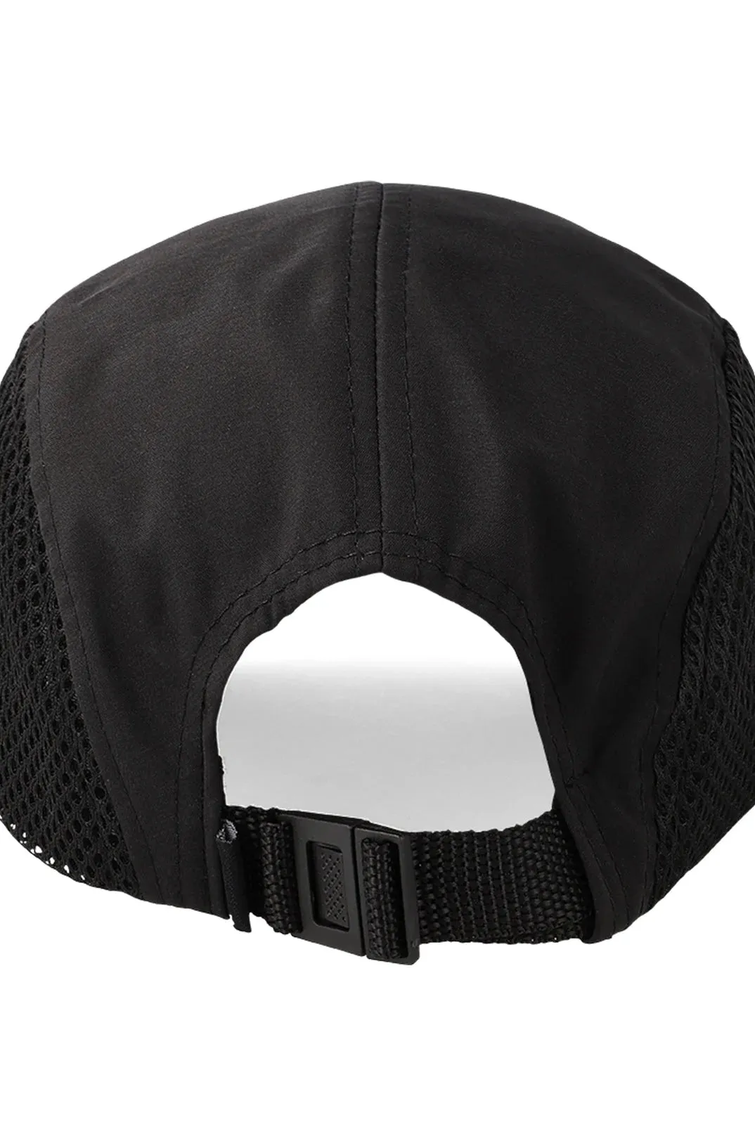 Jake 5 Panel Curve Peak Cap _ 141000 _ Black sold by Dunns product image thumbnail 4