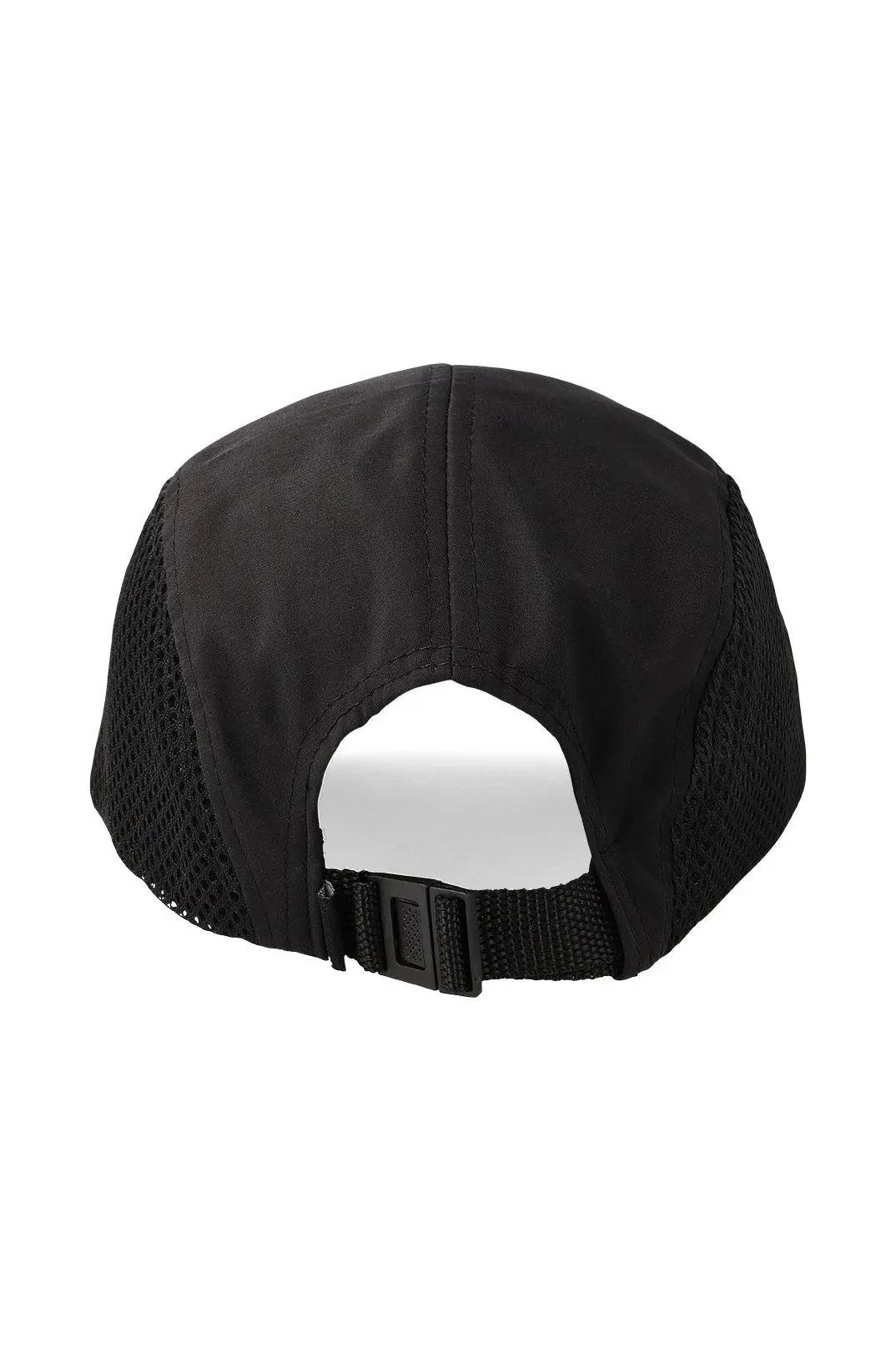 Jake 5 Panel Curve Peak Cap _ 141000 _ Black sold by Dunns product image thumbnail 3