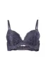 Imani Lace Bra _ 152797 _ Grey sold by Dunns