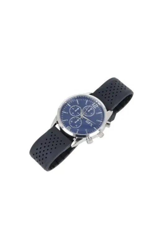 Jake Silicone Strap Watch _ 134927 _ Navy sold by Dunns