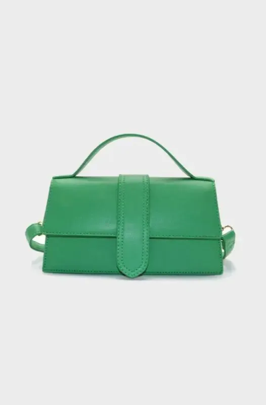 Jackie Structured Sling Bag _ 140277 _ Green sold by Dunns