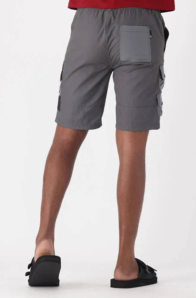 Rainsford Utility Short _ 151220 _ Grey sold by Dunns product image thumbnail 2