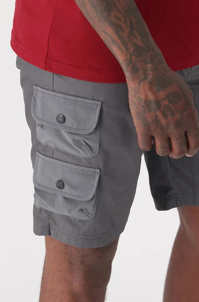 Rainsford Utility Short _ 151220 _ Grey sold by Dunns product image thumbnail 4