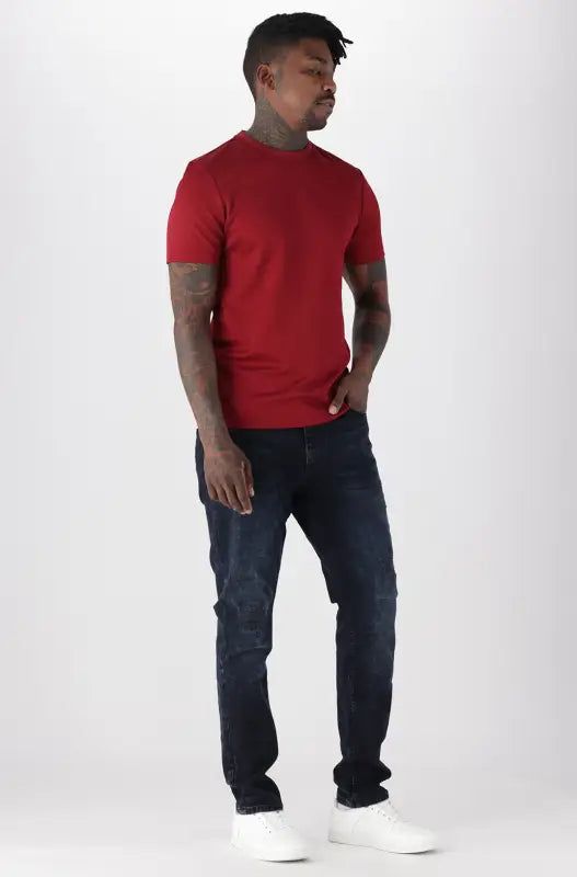 Mooney Tee _ 143056 _ Red sold by Dunns product image thumbnail 5