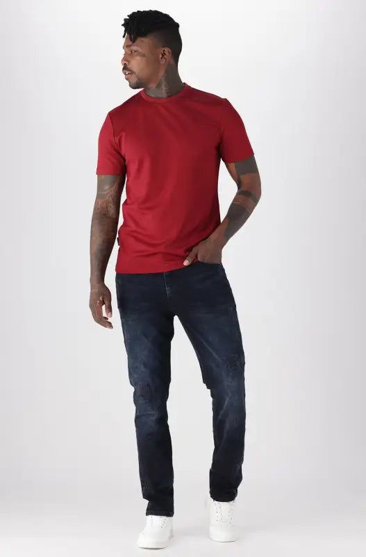 Mooney Tee _ 143056 _ Red sold by Dunns product image thumbnail 4