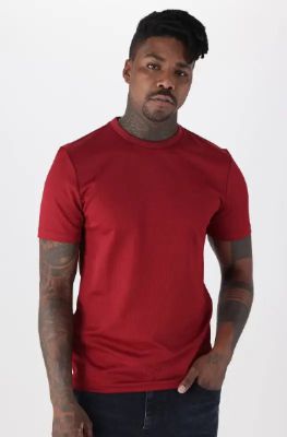 Mooney Tee _ 143056 _ Red sold by Dunns