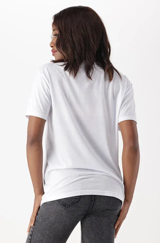 Jade Graphic Print Boyfriend Tee _ 150859 _ White sold by Dunns product image thumbnail 3