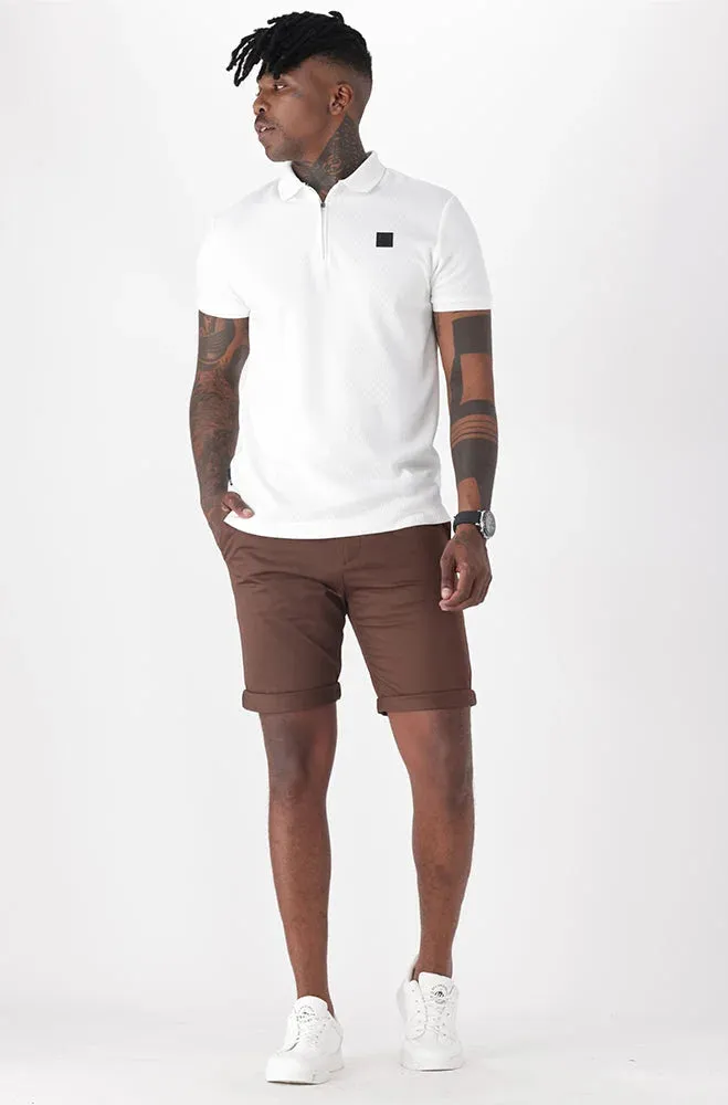 Placid Chino Short _ 149851 _ Brown sold by Dunns product image thumbnail 4