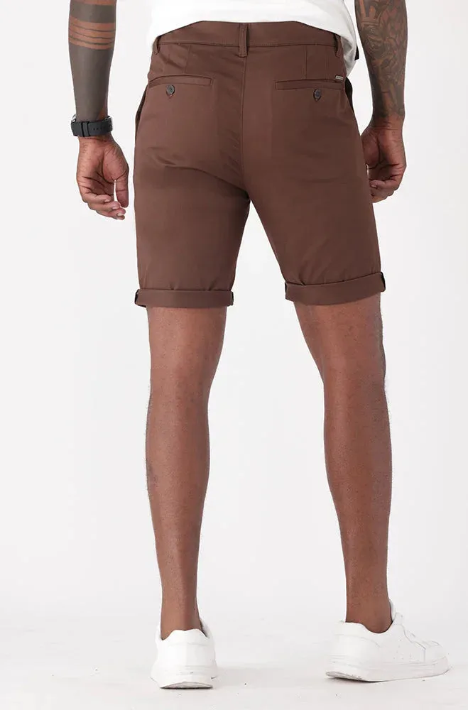Placid Chino Short _ 149851 _ Brown sold by Dunns product image thumbnail 3