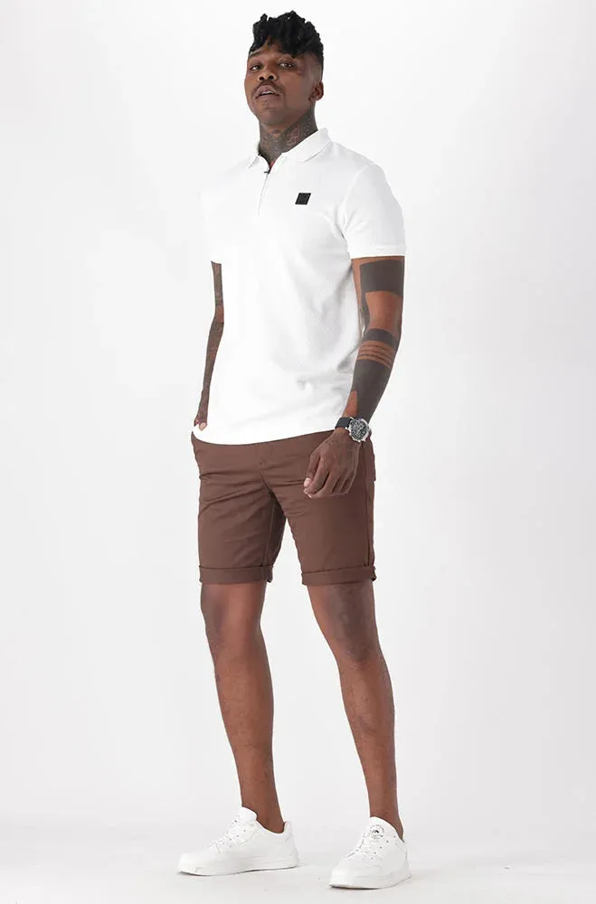Placid Chino Short _ 149851 _ Brown sold by Dunns product image thumbnail 5