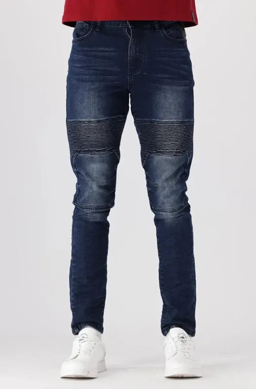 Carlsburg Slim Denim _ 147980 _ Dark Wash sold by Dunns