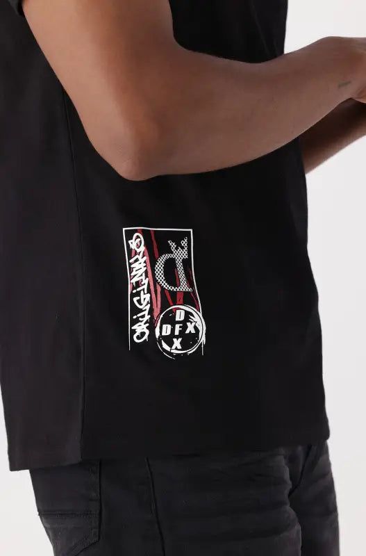 Portsmith Tee _ 140583 _ Black sold by Dunns product image thumbnail 3