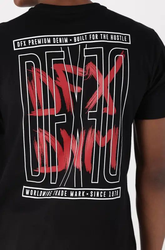 Portsmith Tee _ 140583 _ Black sold by Dunns product image thumbnail 4