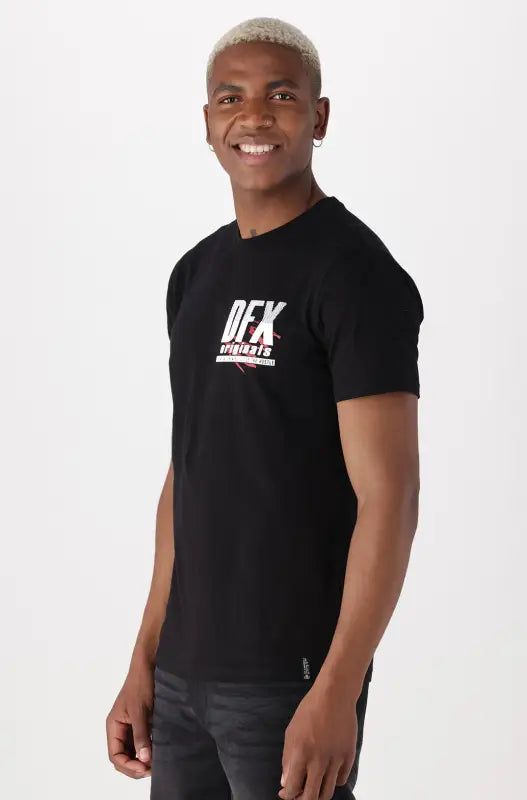 Portsmith Tee _ 140583 _ Black sold by Dunns product image thumbnail 2
